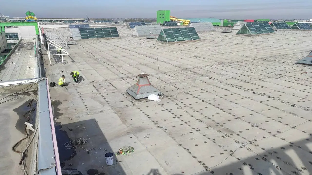 ПВХ мембрана до восстановления